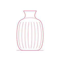Objects Decorative Vases Ikea Tonsatta Vase Line Art Illustration Svg, Free Vectors File